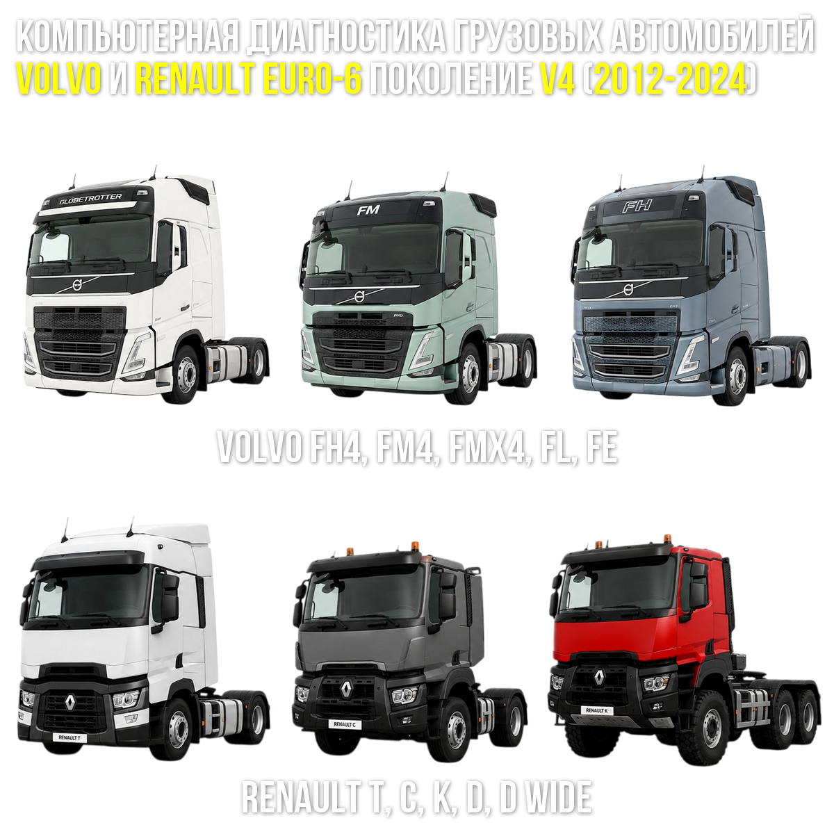 Готовый комплект Volvo Tech Tool до 2024 года